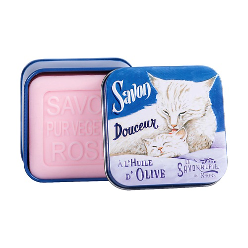 LA SAVONNERIE DE NYONS Мыло с розой Белые коты 100 #1