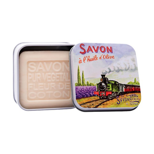 LA SAVONNERIE DE NYONS Мыло с цветком хлопка Локомотив 100 #1