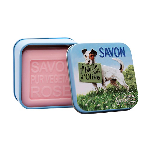 LA SAVONNERIE DE NYONS Мыло с розой Джек рассел 100 #1