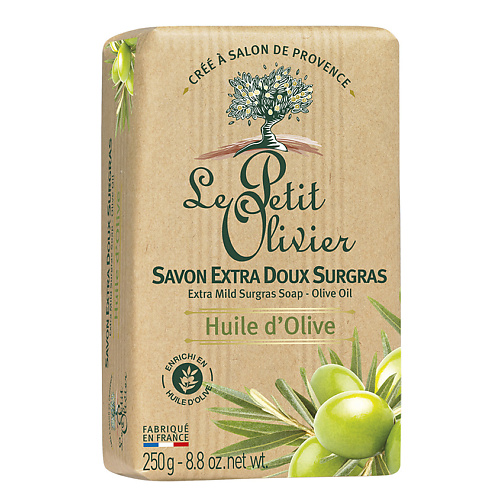 LE PETIT OLIVIER Мыло экстра нежное питательное с маслом Оливы Olive Oil Soap #1