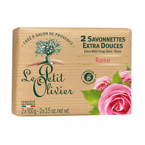 LE PETIT OLIVIER Мыло нежное Роза Rose Soap #1