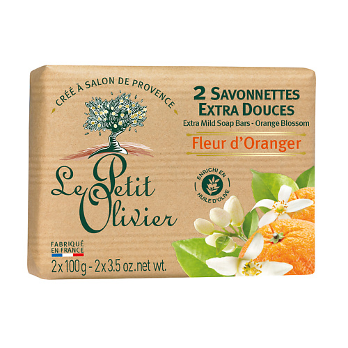 LE PETIT OLIVIER Мыло нежное Цветок апельсина Orange Blossom Soap #1