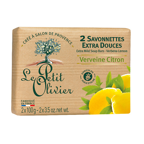 LE PETIT OLIVIER Мыло нежное Вербена-Лимон Verveine Citron Soap #1