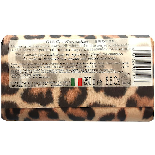 NESTI DANTE Мыло Chic Animalier Bronze #1