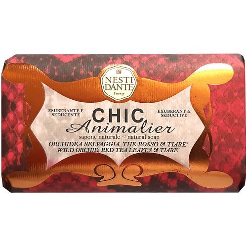 NESTI DANTE Мыло Chic Animalier Red #1