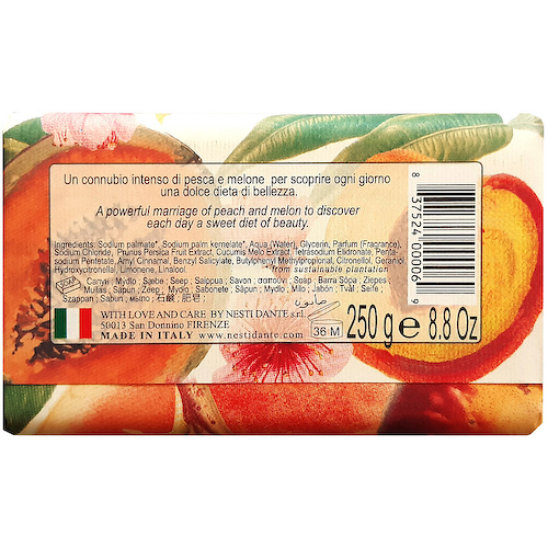 NESTI DANTE Мыло Il Frutteto Peach & Melon #1