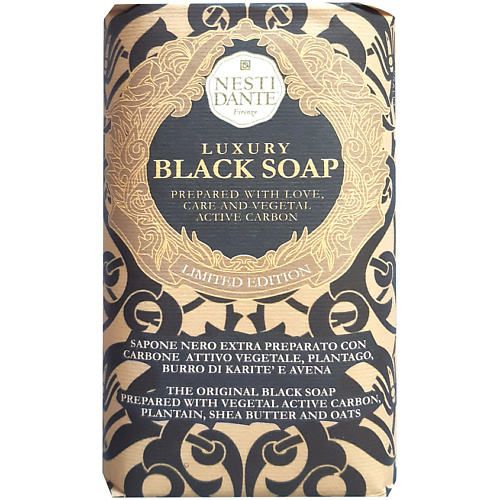 NESTI DANTE Мыло Luxury Black Soap #1