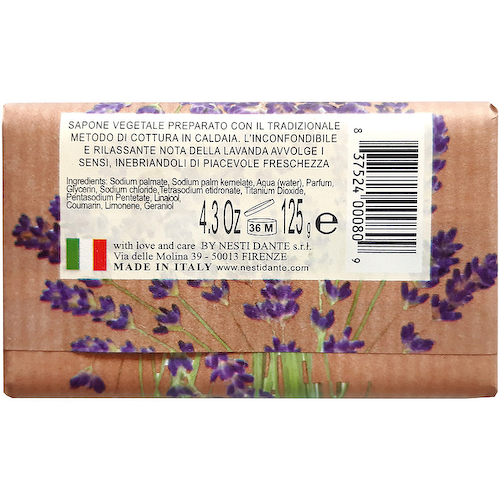 NESTI DANTE Мыло Marsiglia In Fiore Lavavanda #1