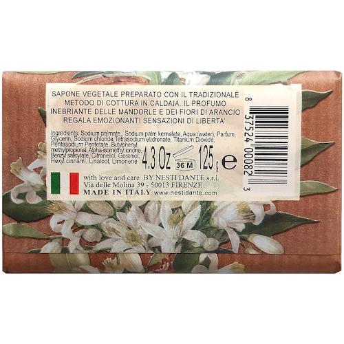 NESTI DANTE Мыло Marsiglia In Fiore Almond & Orange Blossom #1