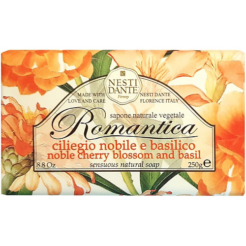 NESTI DANTE Мыло Romantica Noble Cherry Blossom & Basil #1