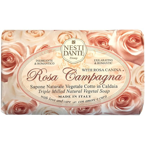 NESTI DANTE Мыло Rosa Campagna #1