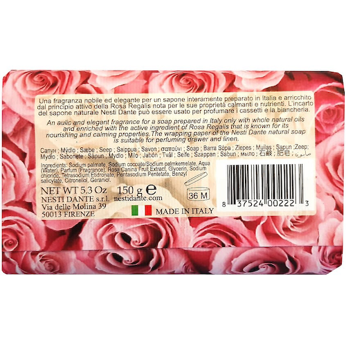 NESTI DANTE Мыло Rosa Principessa #1