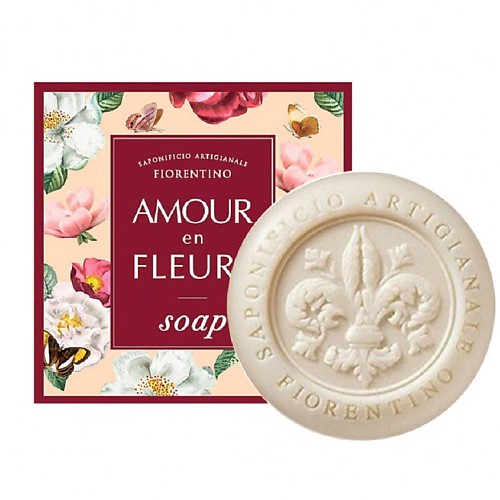 НОВАЯ ЗАРЯ Мыло туалетное "Amour en fleurs" 100 #1