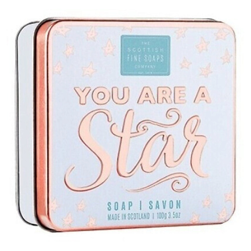 SCOTTISH FINE SOAPS Мыло в декоративной мыльнице You Are A Star 100 #1