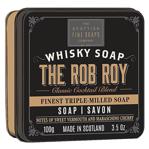SCOTTISH FINE SOAPS Мыло в декоративной мыльнице The Rob Roy In A Tin 100 #1