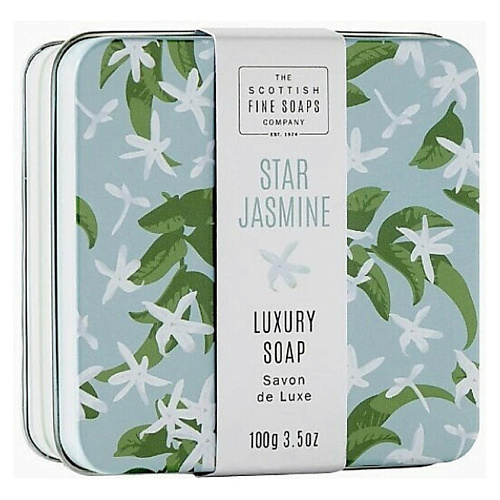 SCOTTISH FINE SOAPS Мыло в декоративной мыльнице Jasmine Soap In A Tin 100 #1