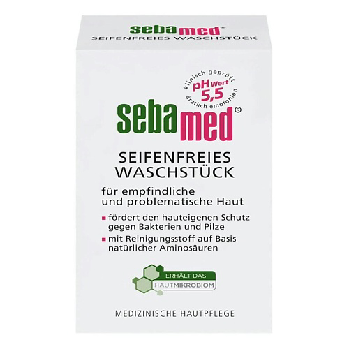 SEBAMED Кусковое мыло с витамином Е и пантенолом Seifenfreies Waschstuck 150 #1