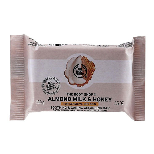 THE BODY SHOP Нежное мыло для сухой и чувствительной кожи Almond Milk & Honey Soap 100 #1