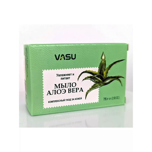 VASU Мыло алое вера увлажнение и питание (Aloe Vera) 75 #1