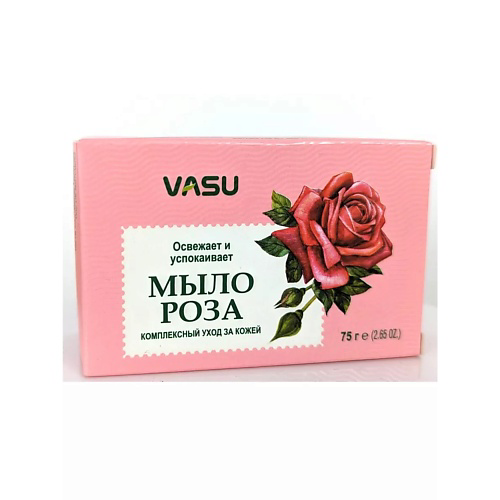 VASU Мыло роза свежесть и расслабление (Rose) 75 #1