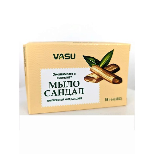 VASU Мыло сандал омоложение и осветление (Sandal) 75 #1