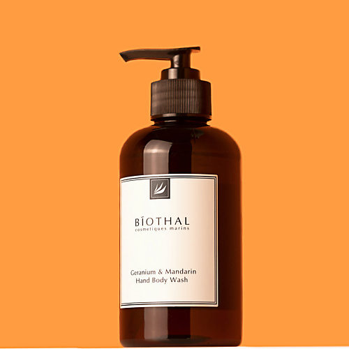 BIOTHAL Жидкое мыло для тела и рук Герань Мандарин Geranium & Mandarin Hand Body Wash 300 #1