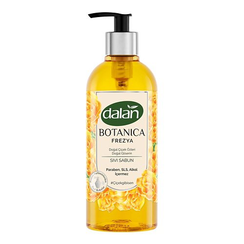 DALAN Парфюмированное мыло жидкое для рук Botanica, аромат Фрезия 500 #1