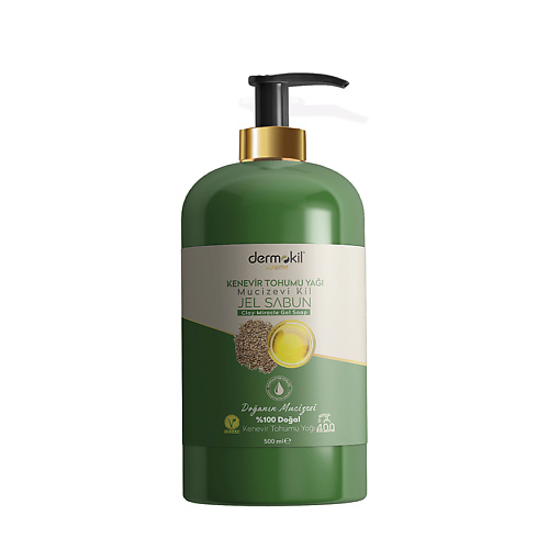 DERMOKIL Жидкое мыло с маслом семян конопли Hemp Seed Oil Clay Miracle Gel Soap 500 #1