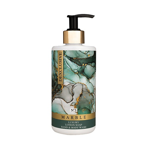 DEXCLUSIVE Жидкое мыло и гель для душа 2-В-1 Marble Series № 3 Hand & Body Wash 400 #1