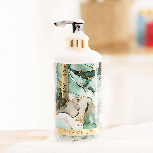 DEXCLUSIVE Жидкое мыло и гель для душа 2-В-1 Marble Series № 3 Hand & Body Wash 400 #1