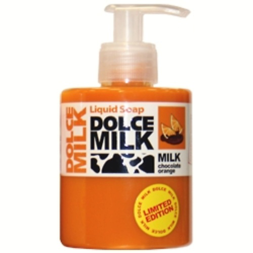 DOLCE MILK Жидкое мыло Молоко и апельсиновые дольки в шоколаде #1