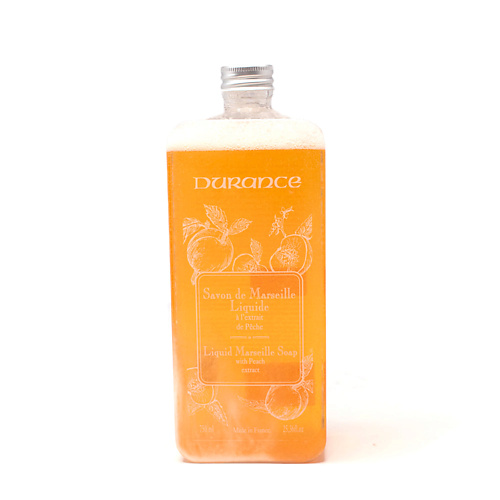 DURANCE Жидкое мыло сменный блок с экстрактом Персика Liquid Marseille Soap with Peach extract 750 #1