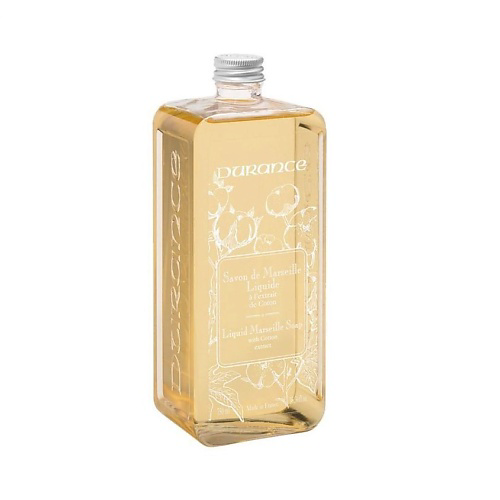 DURANCE Жидкое мыло сменный блок с экстрактом Хлопка Liquid Marseille Soap with  Cotton extract 750 #1