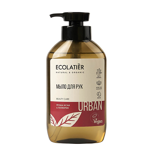 ECOLATIER Жидкое мыло для рук ягоды асаи & танжерин 400 #1