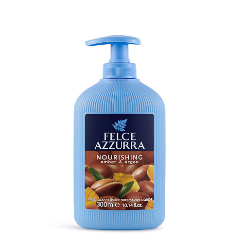FELCE AZZURRA Жидкое мыло "Питание" Амбра и Аргановое масло Nourishing Amber & Argan Liquid Soap 300 #1