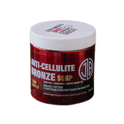 JISOO ANTI-CELLULITE BRONZE SOAP мыло густое с антицеллюлитным эффектом 500 #1