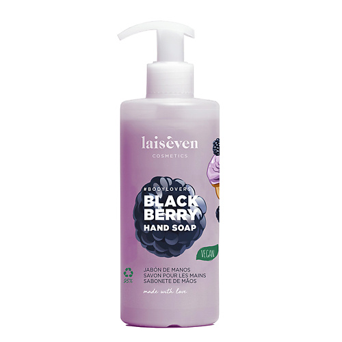 LAISEVEN Жидкое мыло BLACKBERRY & BEAUTY 400 #1