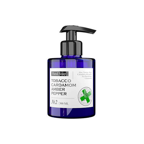 MANIAC GOURMET Мыло жидкое парфюмированное Табак,Кардамон,Амбра,Черный перец (№2) 300 #1