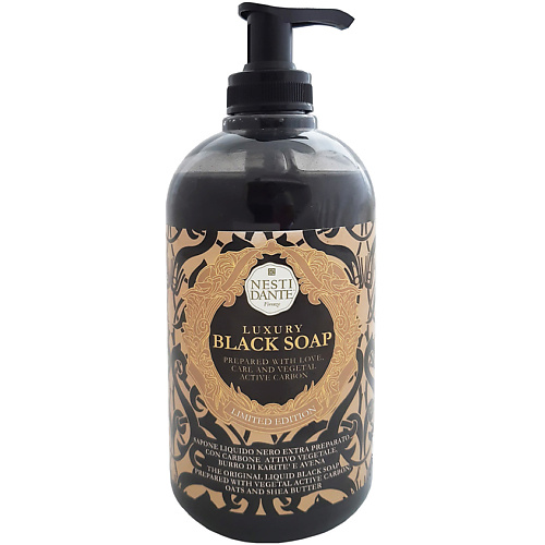 NESTI DANTE Жидкое мыло Luxury Black Soap 500 #1