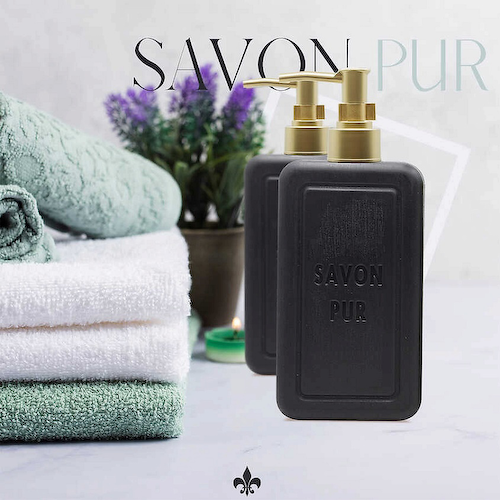 SAVON DE ROYAL Мыло жидкое для мытья рук Savon Pur Black 500 #1