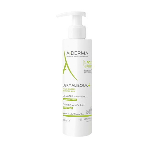 A-DERMA Очищающий пенящийся гель Dermalibour + Cica 200 #1