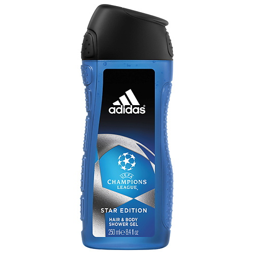 ADIDAS Гель для душа для тела и волос для мужчин UEFA Champions League Star Edition 250 #1