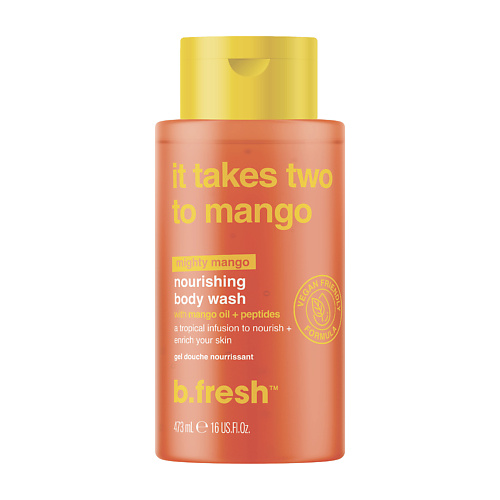 B.FRESH Гель для душа it takes two to mango nourishing body wash 473 #1