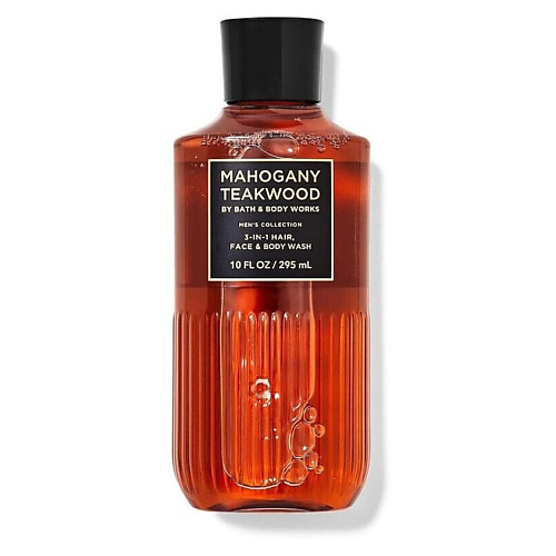BATH & BODY WORKS Гель для душа Mahogany Teakwood 3-in-1 Hair, Face & Body Wash 295 #1