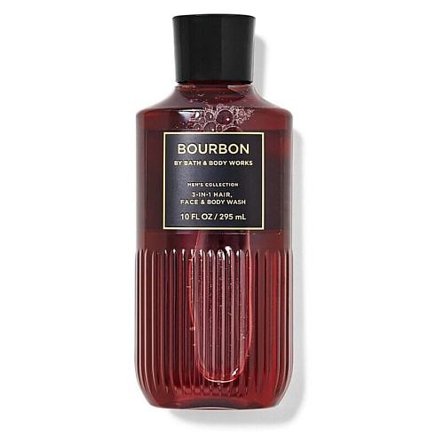 BATH & BODY WORKS Гель для душа Bourbon 3-in-1 Hair, Face & Body Wash 295 #1