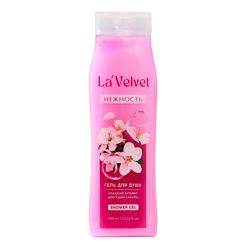 BEAUTY FOX Гель для душа La'Velvet Нежность, сладкий аромат цветущей сакуры 400 #1
