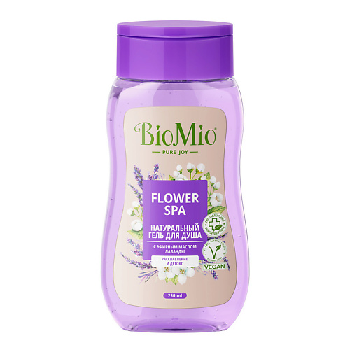 BIO MIO Натуральный гель для душа с эфирным маслом лаванды Flower Spa 250 #1