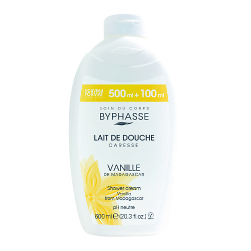 BYPHASSE Гель для душа  CARESSE Ваниль 600 #1
