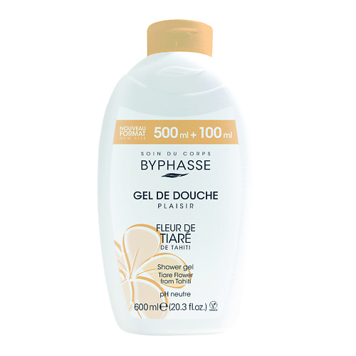 BYPHASSE Гель для душа CARESSE Цветок Тиаре 600 #1