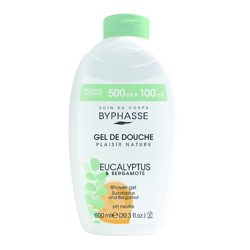 BYPHASSE Гель для душа CARESSE Эвкалипт и Бергамот 600 #1